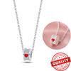 New Sterling copper Moon Protective Hand Pendant Chain Necklace 925 copper Charm Necklace for Women Fine Zircon Gift
