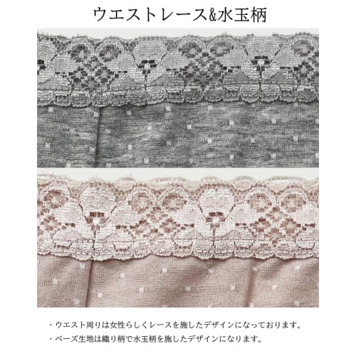 Clean and Comfortable Absorbent Panties for Light Incontinence, Women's Underwear, Antibacterial and Odor-Resistant, with Absorbent Sheets, 2-Piece Se