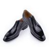 Fashion Classic Brogue Shoe Men's Business Suits Matches New Style Genuine Cowhide Handmade Formal Office Wedding Party Mans Dress Shoes