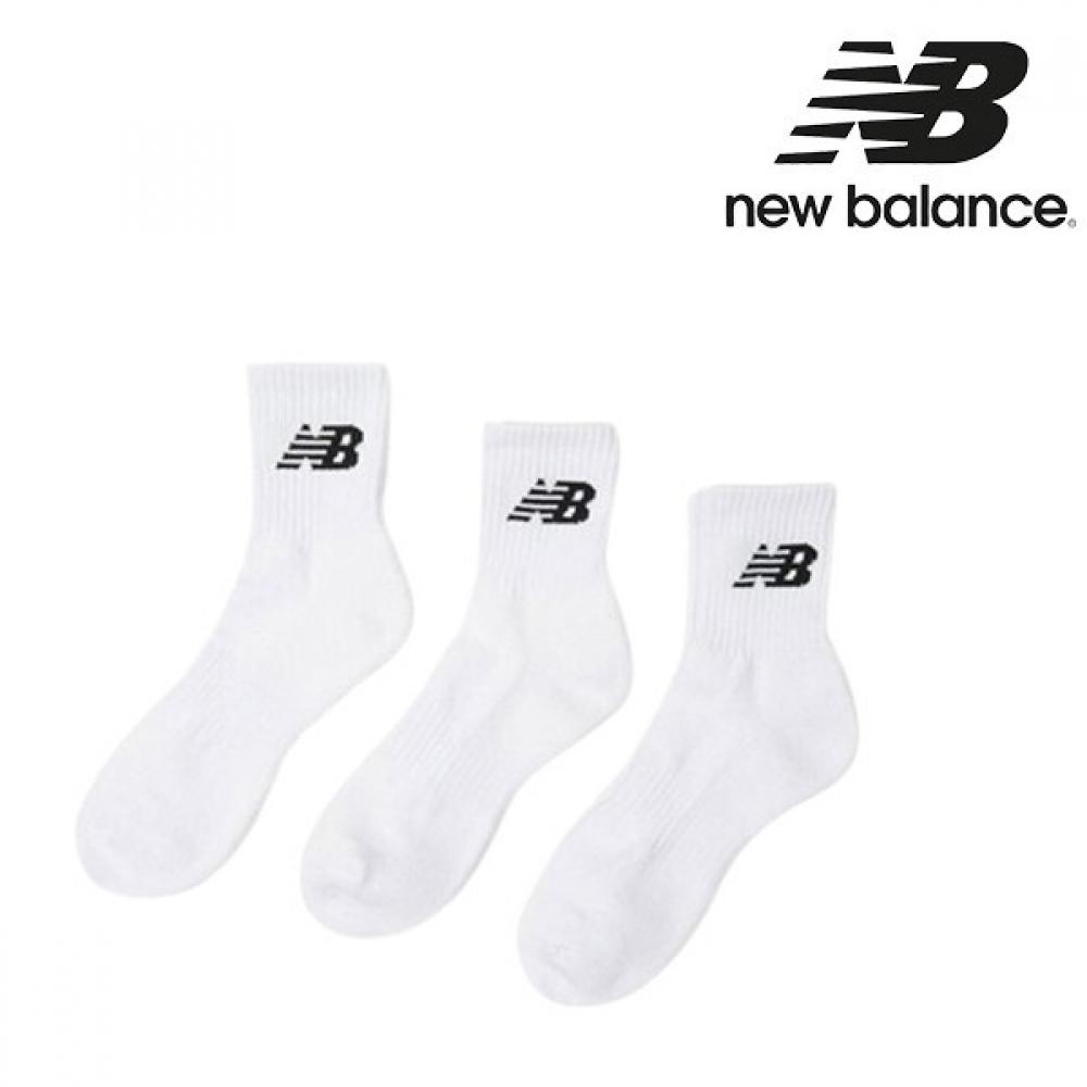 

New Balance All Pile Jacquard Mid Calf Socks 3pack Nbgeebp804 10 #160NBGEEBP80410/240