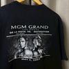 Vintage De La Hoya Vs Mayweather Boxing The World Awaits MGM Las Vegas Shirt Size XL Rl05