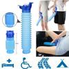 750ML Portable Standing Pee Bottle Shrinkable Adult Urinal Car Travel Outdoor Camping Women Kid Pee Bottle Auto Accessories