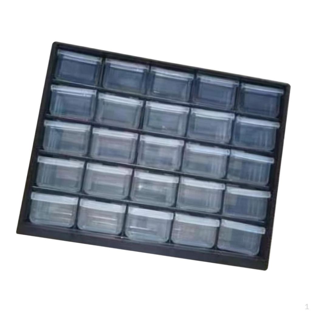 Drawer Storage Cabinet Organizer Tool Box Bathroom Bead Container, Garage Organization for