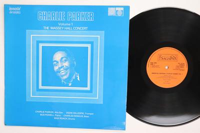 LP Record CHARLIE PARKER  Volume 1 The Massey Hall Concert PAN6906 SagaPan 1967 UK Jazz Used