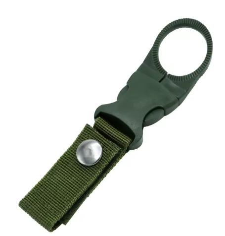 Webbing Water Bottle Holder Climbing Carabiner Belt Backpack Hanger Hooks Clip Multifunction Water Bottle Nylon Buckle Hook Clip