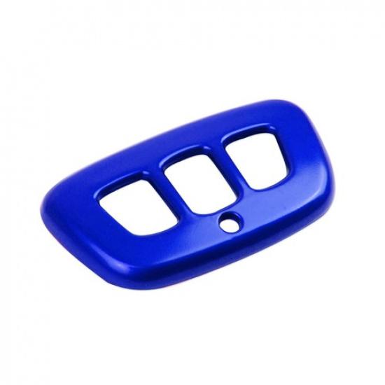 Front Reading Light Switch Cover Trim 1* For Ford Mustang 2024-2025 Bright Blue