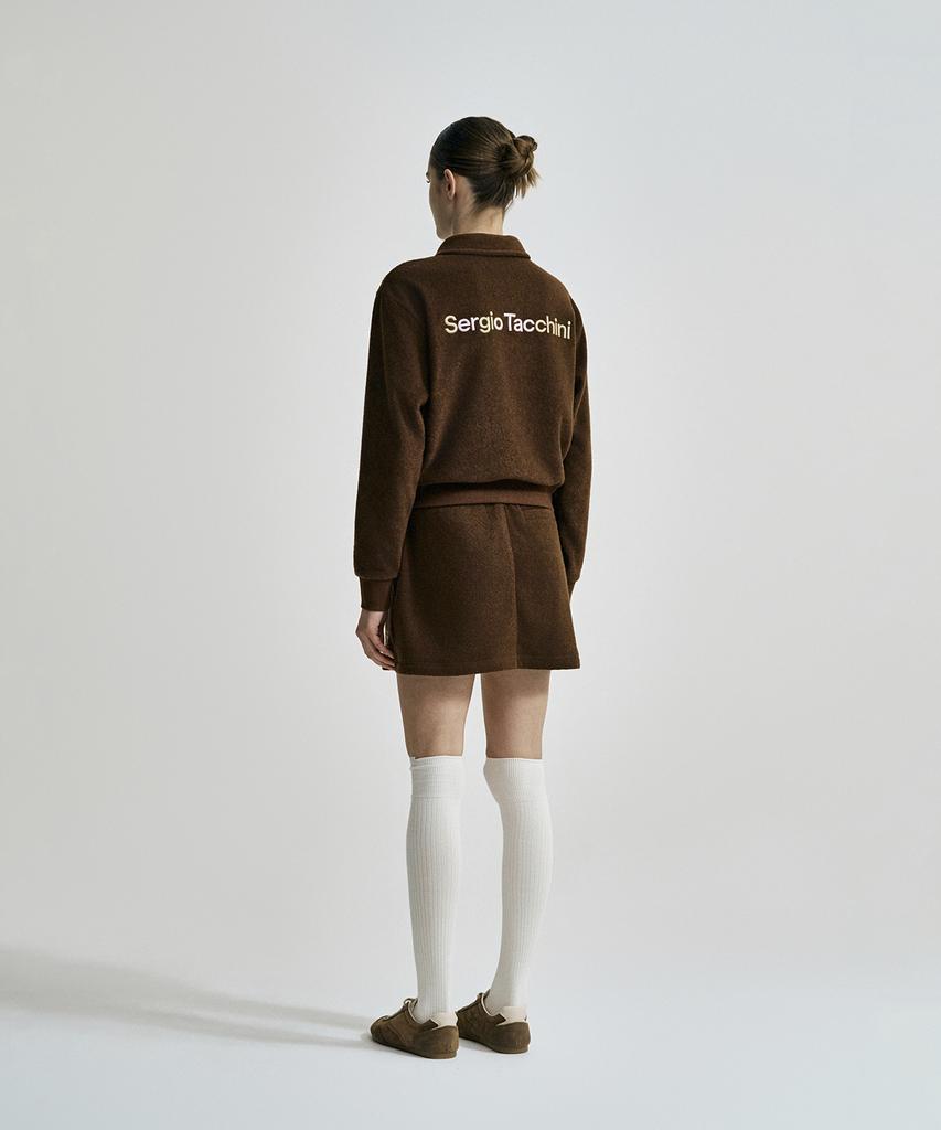 Sergio Tacchini W Mc Microfleece Skirt (D.Brown)