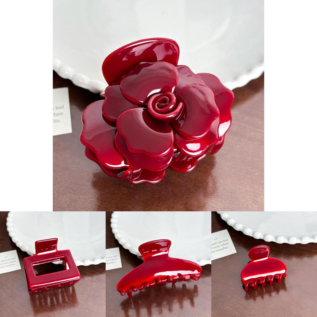 Chic Handcrafted Acrylic Hair Claw Clip With Versatile Design Ideal For Everyday Wear