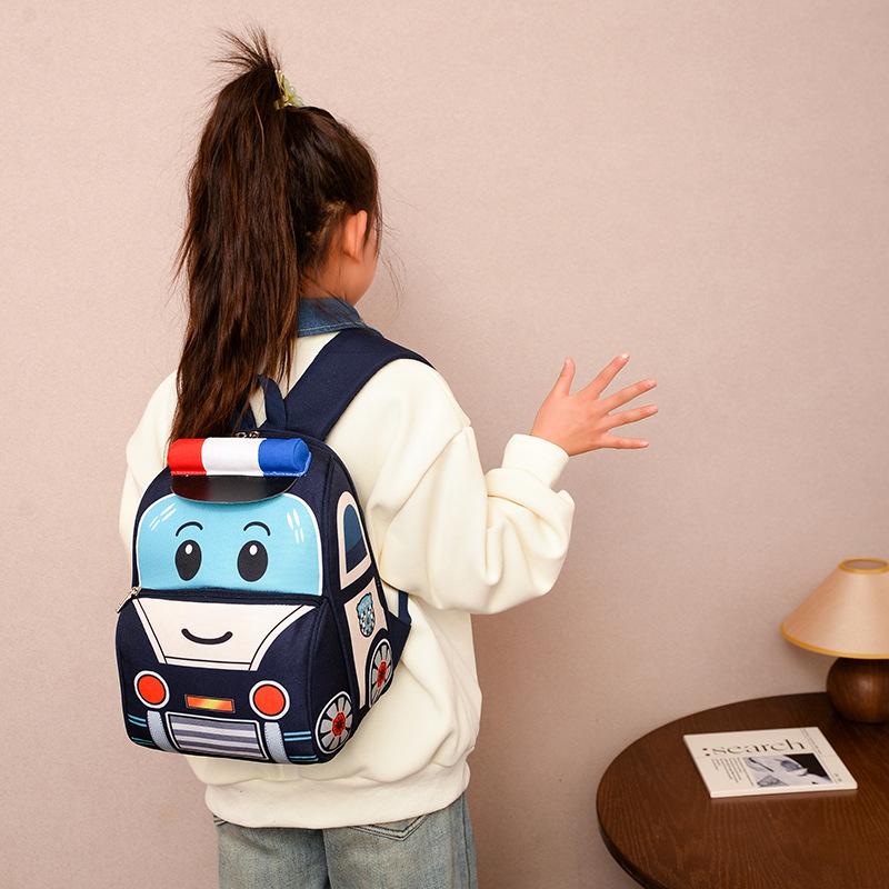Schulrucksäcke für Mädchen Baby-Rucksäcke Kindergarten-Schultasche Cartoon-Auto Kleinkind Kinderrucksack für die 1. Klasse