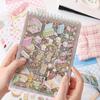3D Miniature Scene Sticker Book Waterproof Vinyl Cute Decals for DIY Scrapbook Journal Skateboard Helmet Decor Teen Stationery Gift
