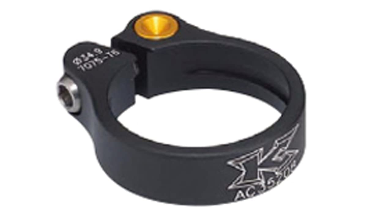 

KCNC Bicycle Lightweight Seatpost Clamp Roadlite Titanium Bolt Black 31.8 чёрный
