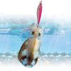 Luminous Artificial Squid Hook Horizontal Octopus Lures 100mm 9g Wood Shrimp Cuttlefish Hard Bait for Octopus & Cuttlefish