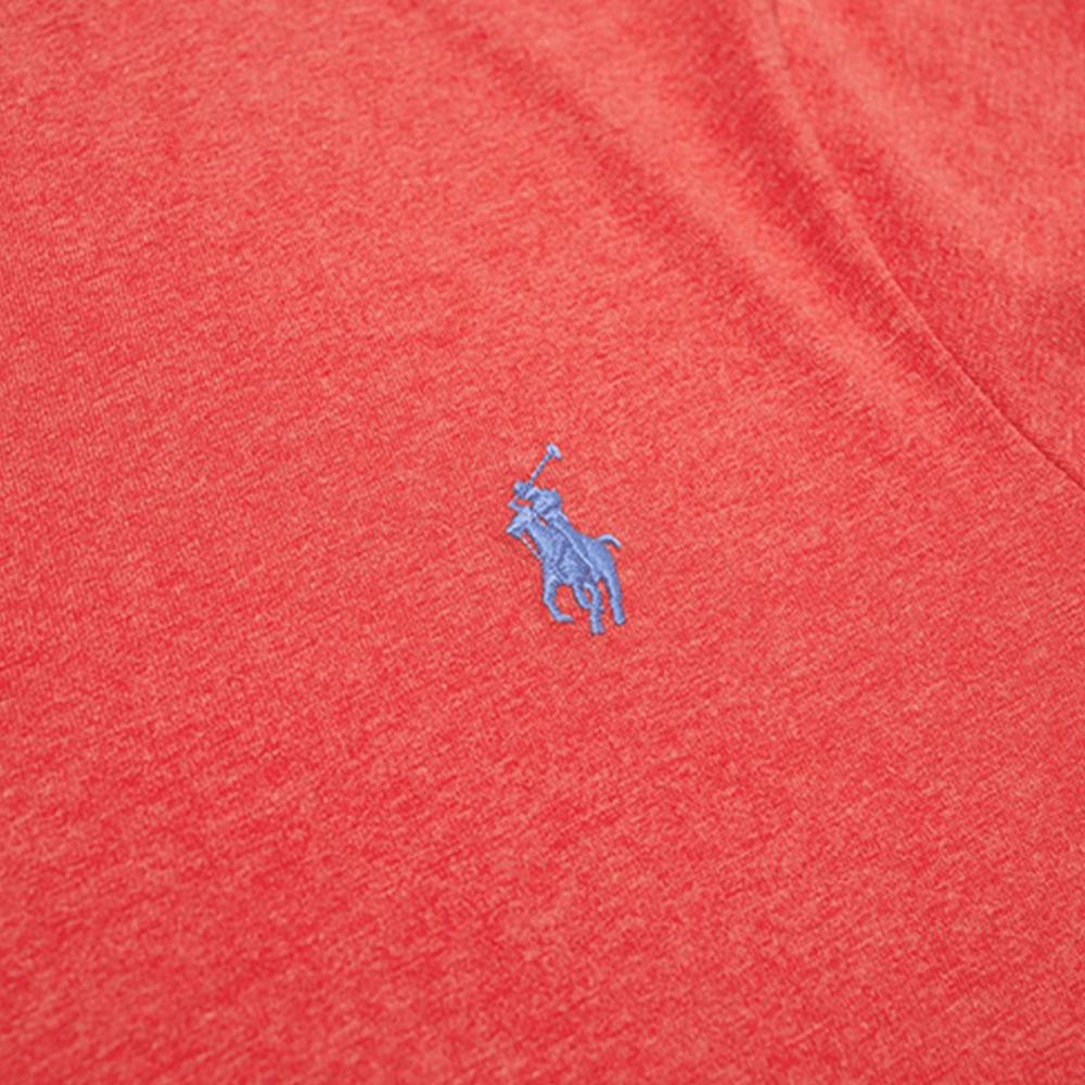 Polo Ralph Lauren Logo Vyšívané Ležérní Jednobarevné Tričko s Krátkým Rukávem a Kulatým Výstřihem Pánská Trička 710671438-118