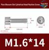 304 Stainless Steel Torx Head Machine Screws M1.6-M3