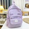 High-value college style, fresh and sweet, high-capacity backpack for primary and secondary school students