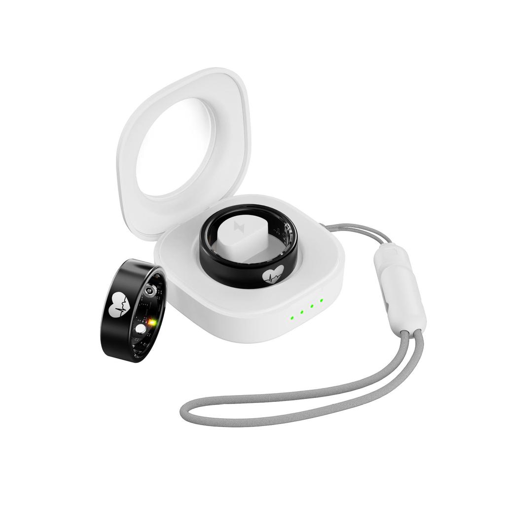 Smart R30 Health Ring: ECG, Body Temp, Heart Rate, Blood Oxygen, Sleep & HRV Monitoring