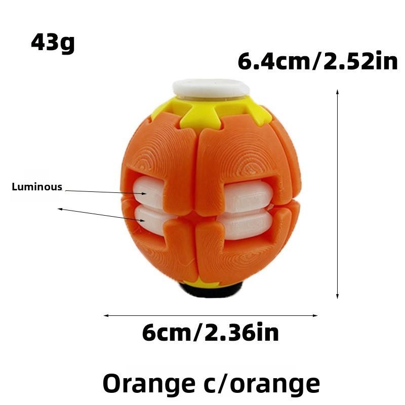 Hand Press Spin Ball Toy With 3d Printing Material For Stress Relief And Finger Training
