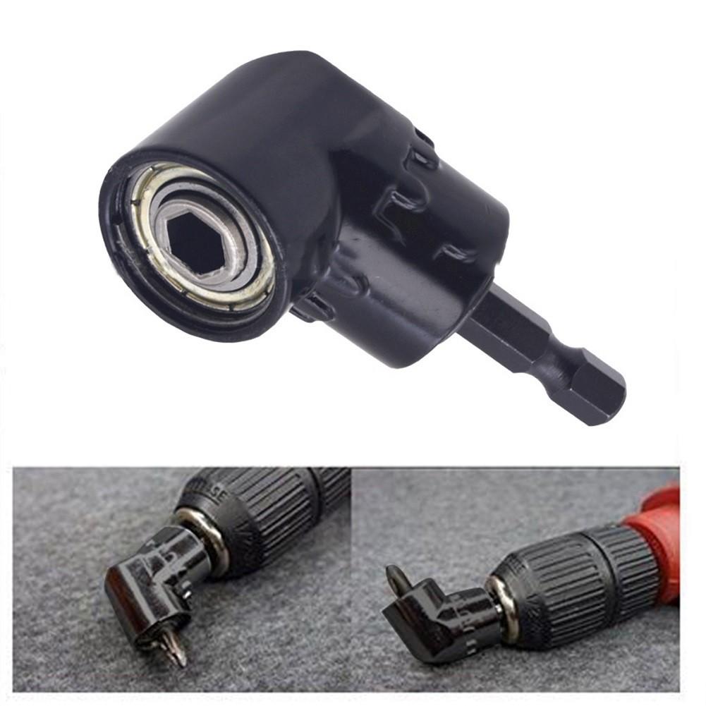 Right Angle Drill Adapter Steel Hex Drill Bit Hole Right Angle Drill Attachment