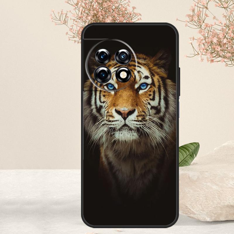 Animal Tiger Case For OnePlus 15 13 12 11 13T 13R 12R 15R 10T 8T 10 Pro Nord 5 CE 4 3 2 Lite N20 N30 Cover