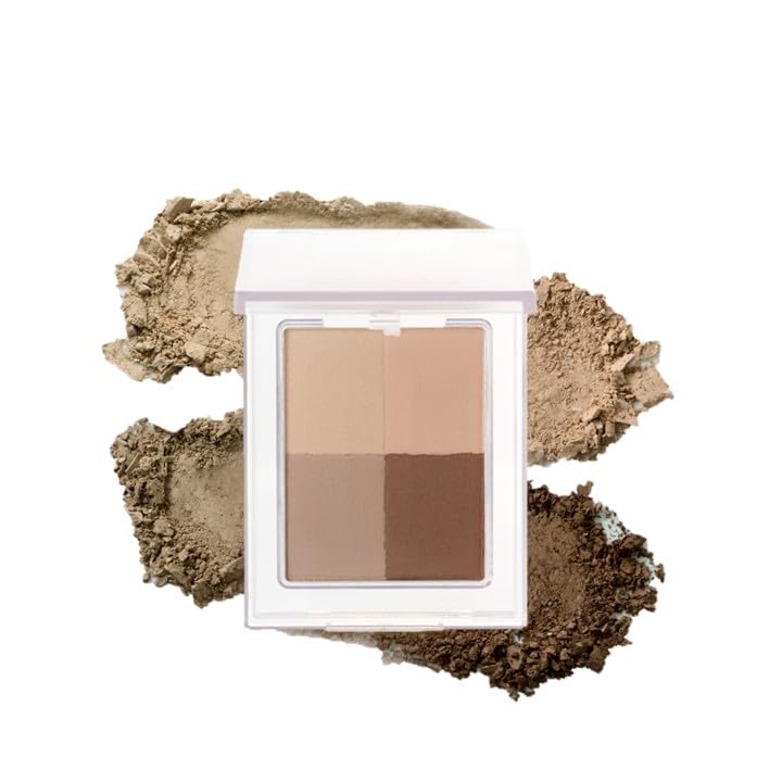 iromikke Shading Palette 02 Classic Brown Affordable 4-Color [2 Colors] (Single Item) Shading,