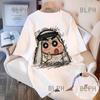 Summer Crayon Xiao Xin Parent-child T-shirt Family Cute Fashion Cotton Children Adult Ladies Anime Surrounding T-shirt