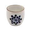 24to3 Nishitomi Ceramics Arita Ware Cup 120ml Flower Spot Pattern Made In Japan 478496 White
