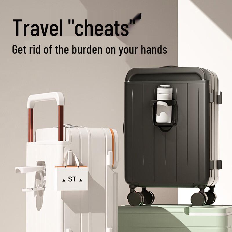 Deli 24-inch PC Hardshell Spinner Suitcase