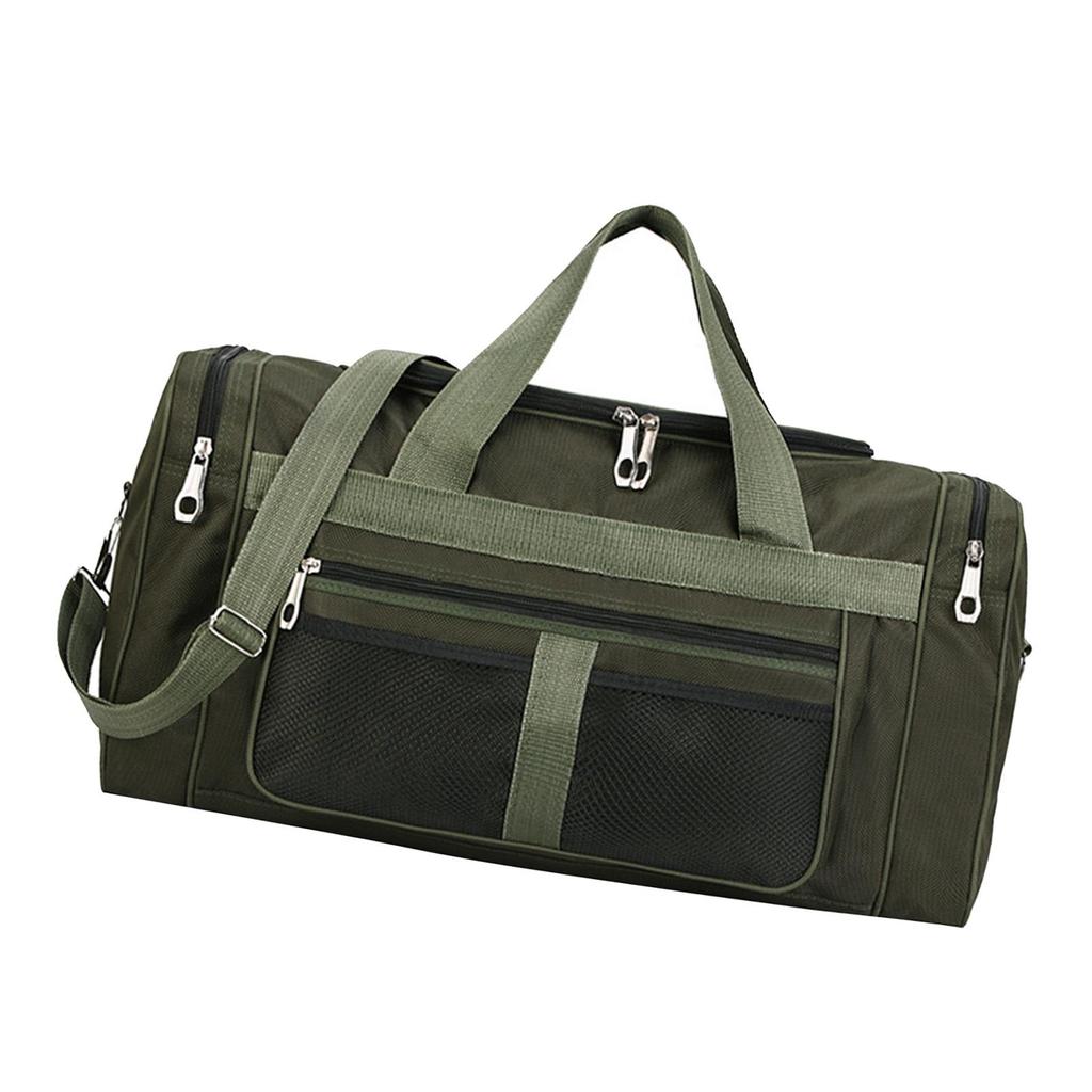 Travel Duffel Bag Handbag Adjustable Strap Wear Resistant Carry On Tote Weekender Bag for Laptop Swimming Shoes Trip Exercise
