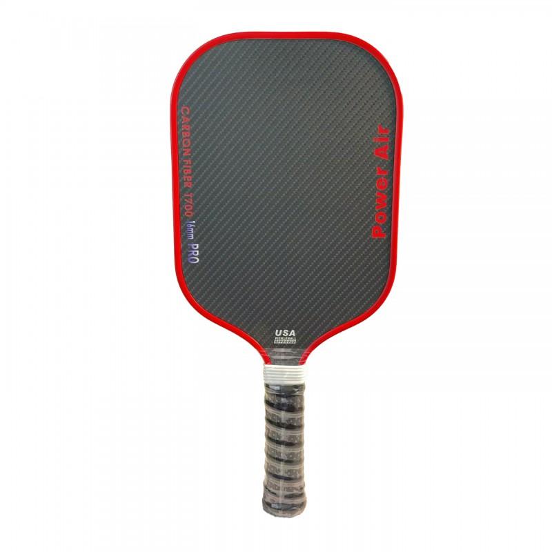 Professional Carbon Fiber Pickleball Paddle T700 Hot Pressed One-Piece Design Low Vibration High Control Tournament Play