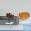 Rectangular Tissue Case Holder And Woven Fruit Basket Organizer Multifunctional Napkin Storage Bowl