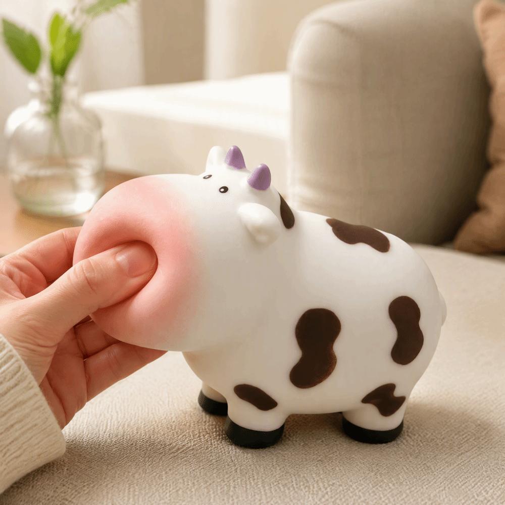 Simulation COW Slow Rebound Toy Elastic Slow Rising Squeeze Toy COW Squeeze Toys Children Toys