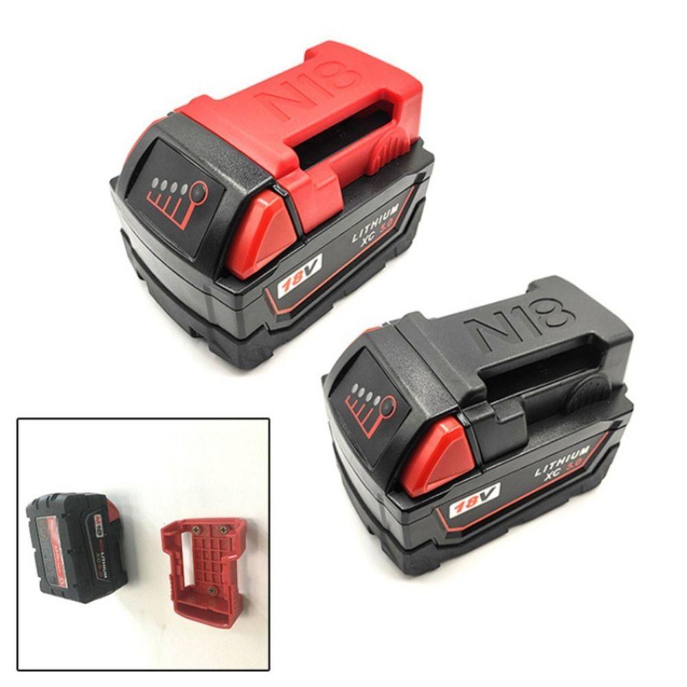Battery Fit for M18 Mount Dock Holder Belt Suspension Buckle Battery Holder Mount Holder Cover