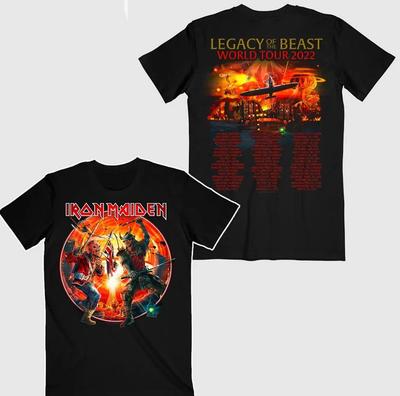 Maglietta Iron Maiden Legacy of the Beast World Tour, Maglietta Iron Maiden