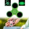 Green Spinner Triangle Children Glowing Decompression Toy Durable Gift