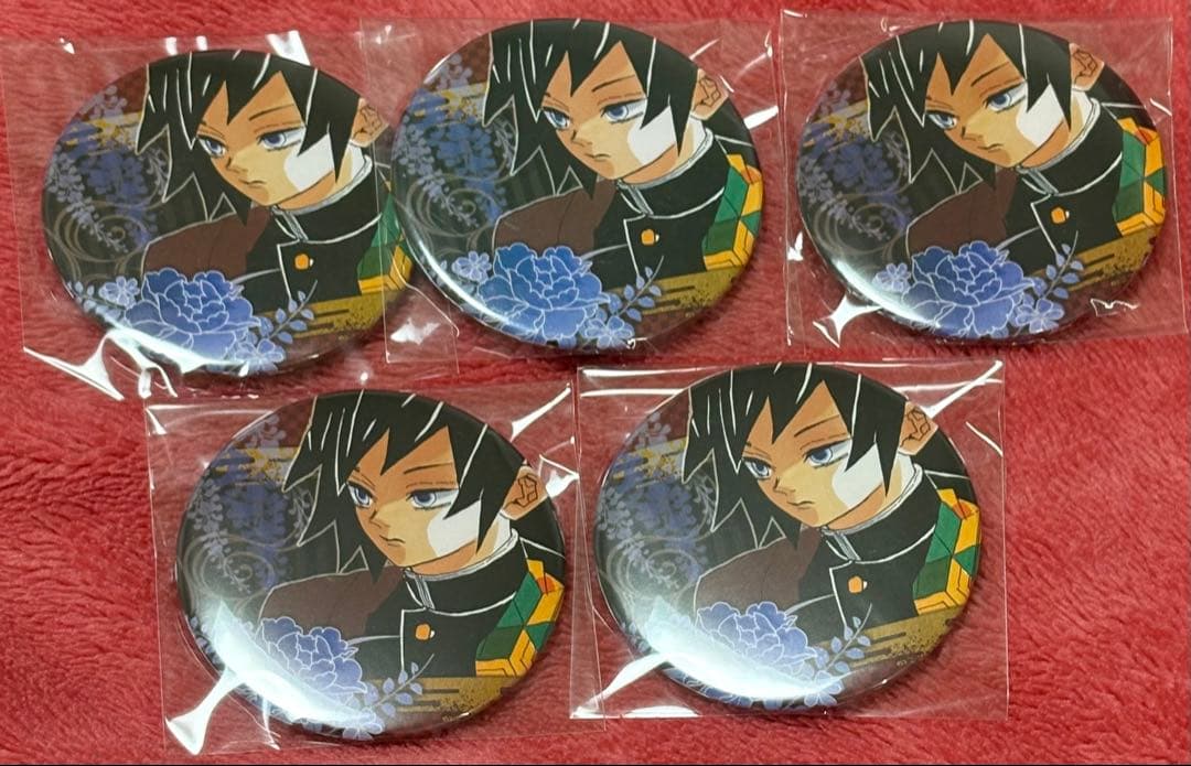 

[USED] Giyu Tomioka Collection Can Badge 2nd Edition 5 pieces