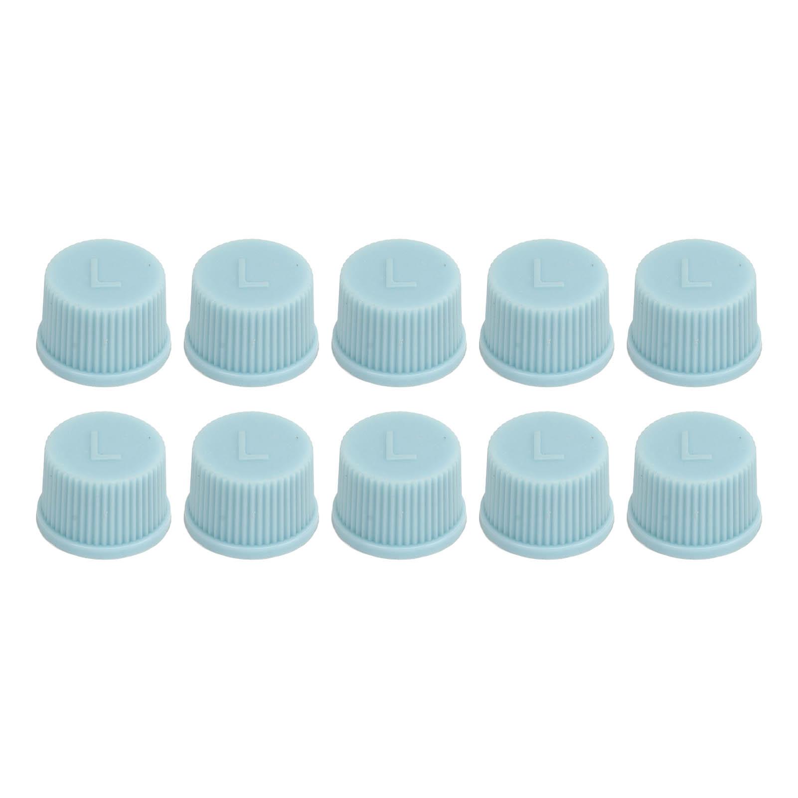 

50PCS Air Conditioning Valve Cover ABS Wear Resistant Air Conditioner Charging Port Cover for