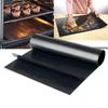 1PC 33x40cm Tappetino per Barbecue Antiaderente Riutilizzabile 0,08mm di Spessore Tappetino per Barbecue in PTFE Tappetino per Cottura Strumento per Forno a Microonde DropShip