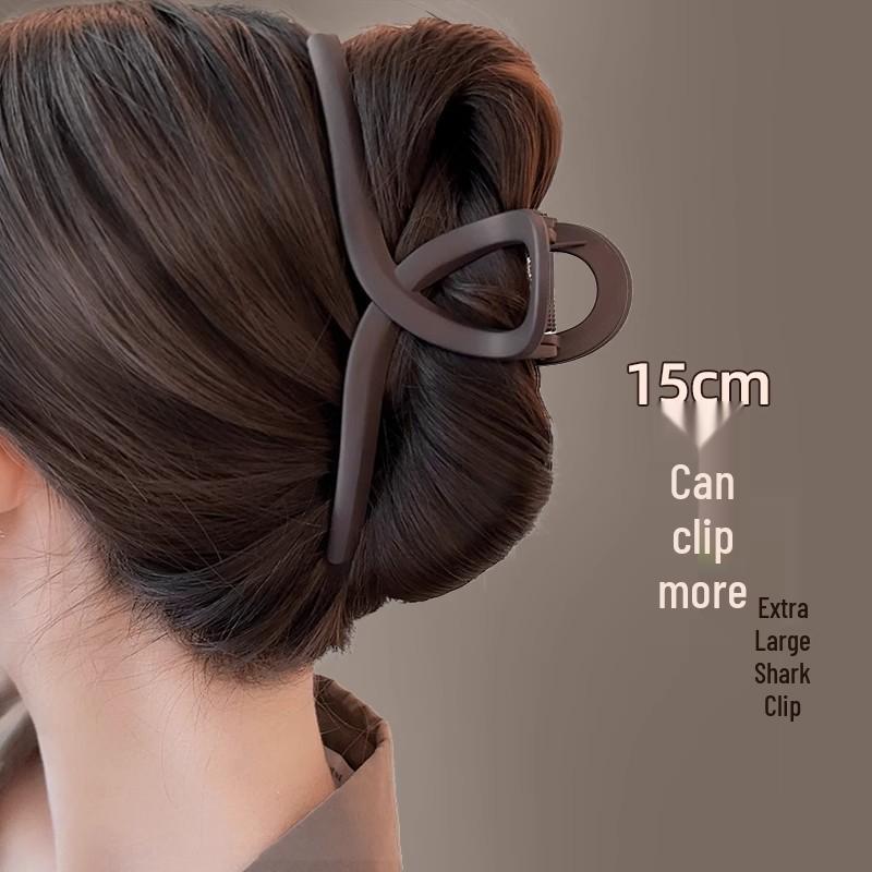 Clips Extra Mare de 15 cm pentru Femei - Stil 2025 pentru Cocuri pe Păr Gros cu Livrare Gratuită