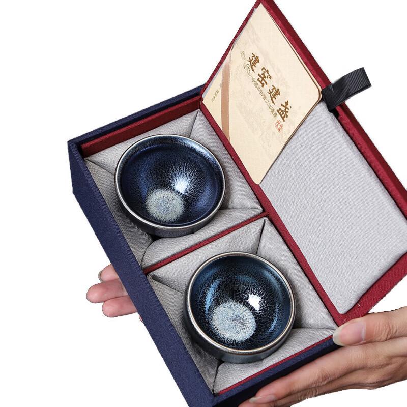 Tao Ding Xuan Dragon Scale Ceramic Pair Cups