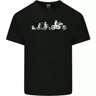 Evolution Motorrad Motorrad Biker T Shirt