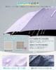 Folding Umbrella with Automatic Suitable for Sun and Designed for Single Unique Comfortable Rainy Season Rainproof Light UV Sun and Day Light Blue