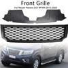 Matt Black Front Bumper Grill Grille Fit Nissan Navara NP300 D23 2015-2020
