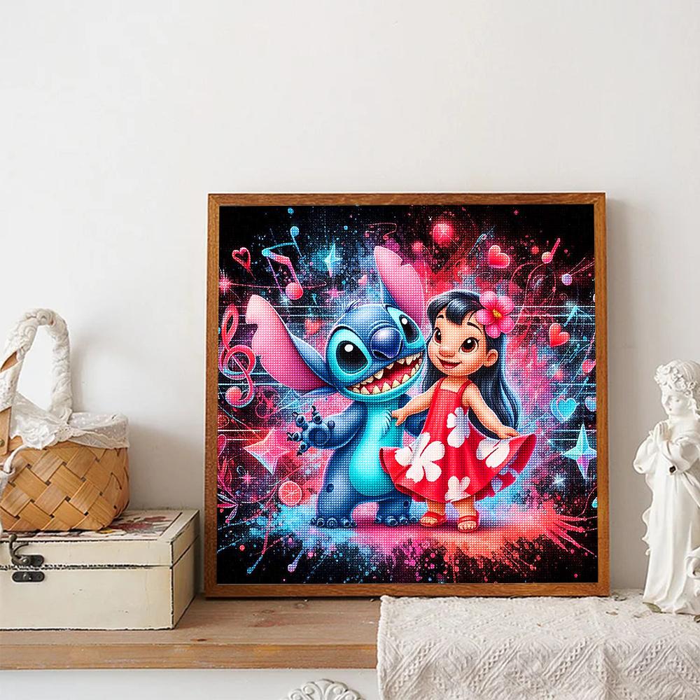 DIY Diamond Painting Stitch Full Diamond Mosaic Cartoon Embroidery Kit Set Wall Decor Handmade Gift