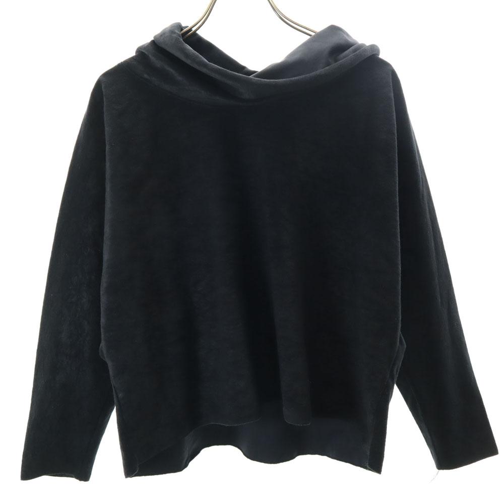 Y's Années 80 Fabriqué au Japon Vintage Col roulé Manches longues Coupe noire Femme Occasion