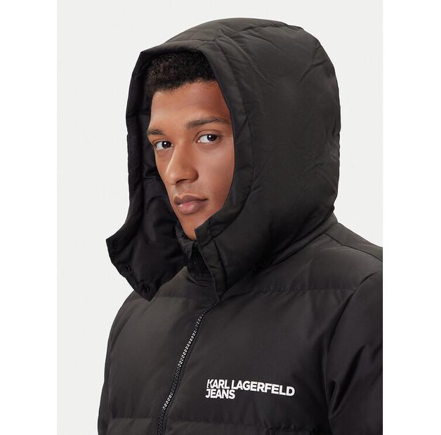 Winter Jacket Karl Lagerfeld Jeans A3M15033, Black, Standard Fit