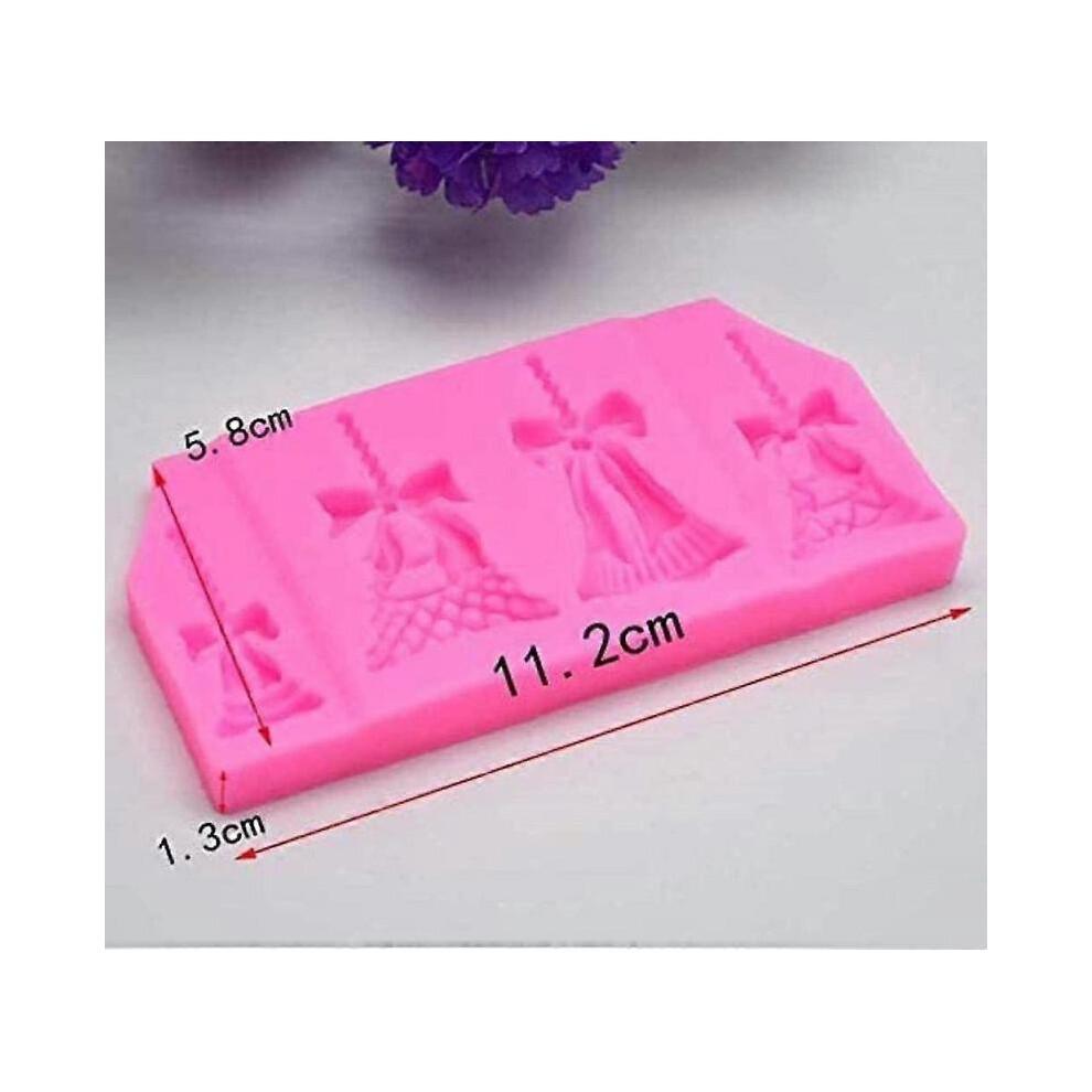 Christmas bell Silicone cake mould Bell Christmas silicone mould Chocolate mould