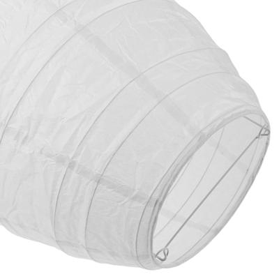 Handmade Oval Paper Lantern Shade Foldable Pendant Lampshade Ceiling Hanging Lamp Cover for Home Decor Bedroom Living Room
