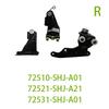 Kit di Ricambio Rulli per Porta Scorrevoli ABLZ(3Pcs / Set) Per Honda Odyssey 05- 10 Parti Centrali Superiori Inferiori