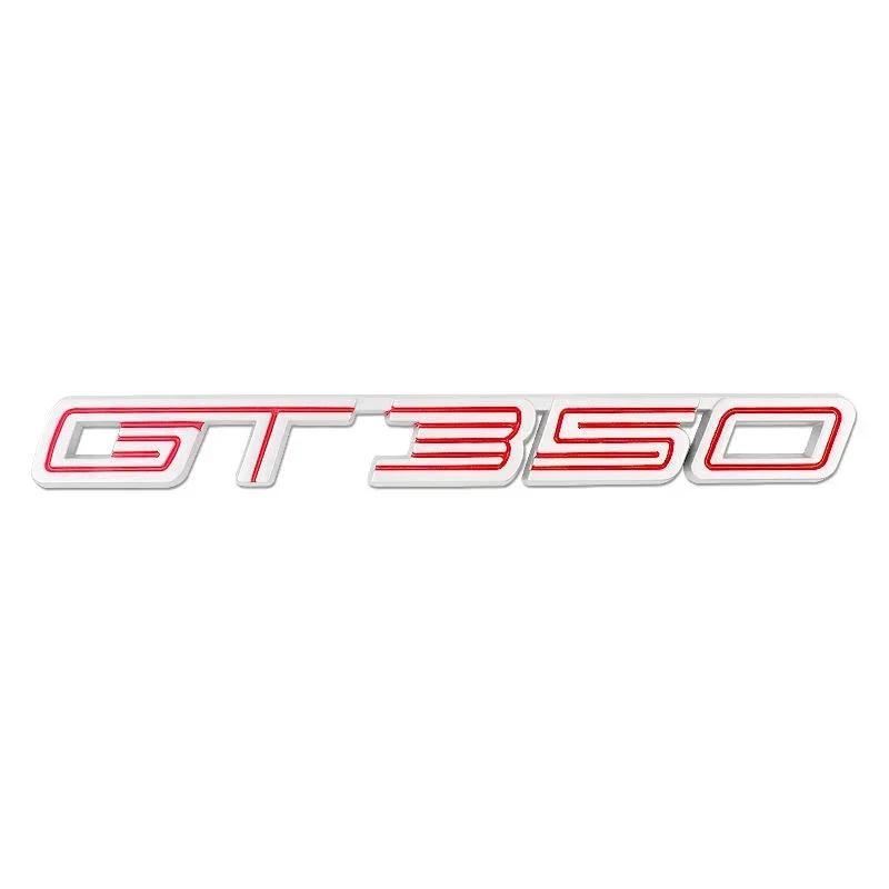 Metal Car Side Emblem Sticker Tail Trunk Badge Decal for GT GT350 GT500 S-helby Logo Fiesta Focus Mondeo Kuga Ranger M-ustang