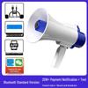 Rechargeable Bluetooth Handheld Megaphone with Recording 
